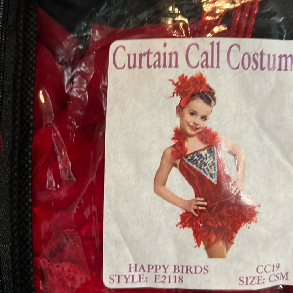 Costume with headpiece